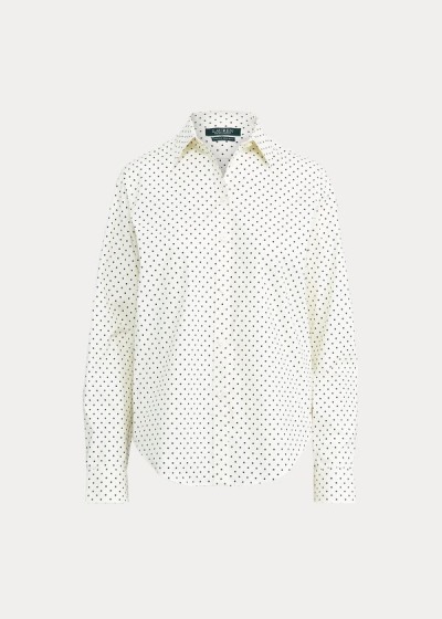 Camisa Ralph Lauren Easy Care Polka-Dot Mulher 31960-EAHB